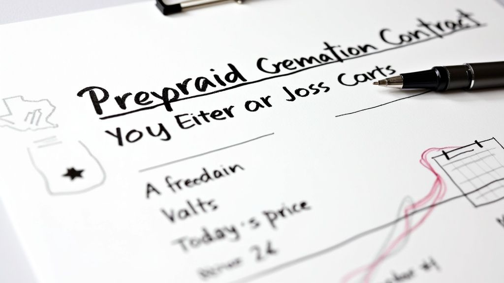 Finding Prepaid Cremations Near Me A Guide for Texas Families A serene landscape in Texas, conveying a sense of peace and forward-thinking.