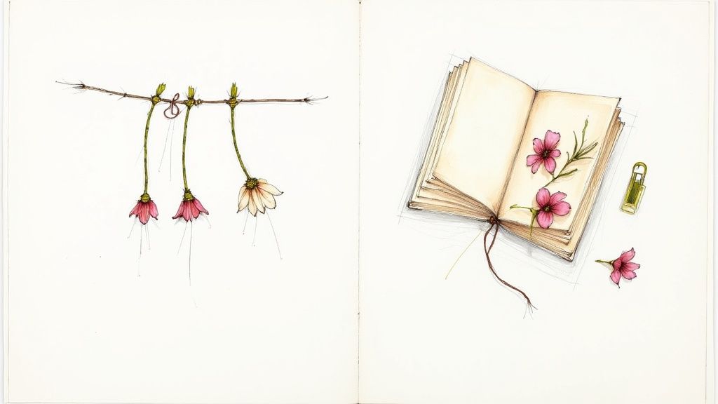 How to Preserve Funeral Flowers With Lasting Beauty Silica gel drying example