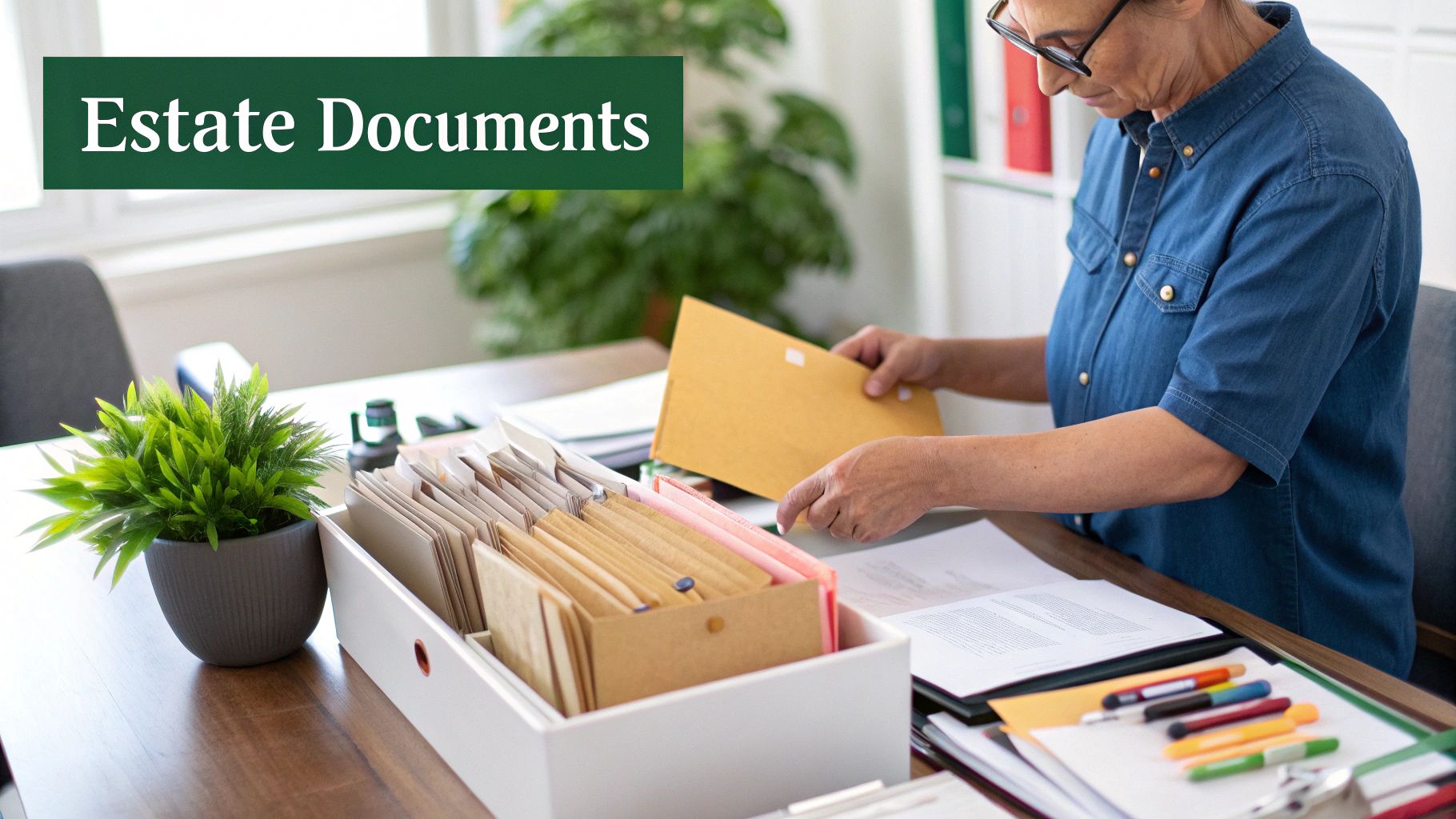 Locate and Secure All Estate Documents