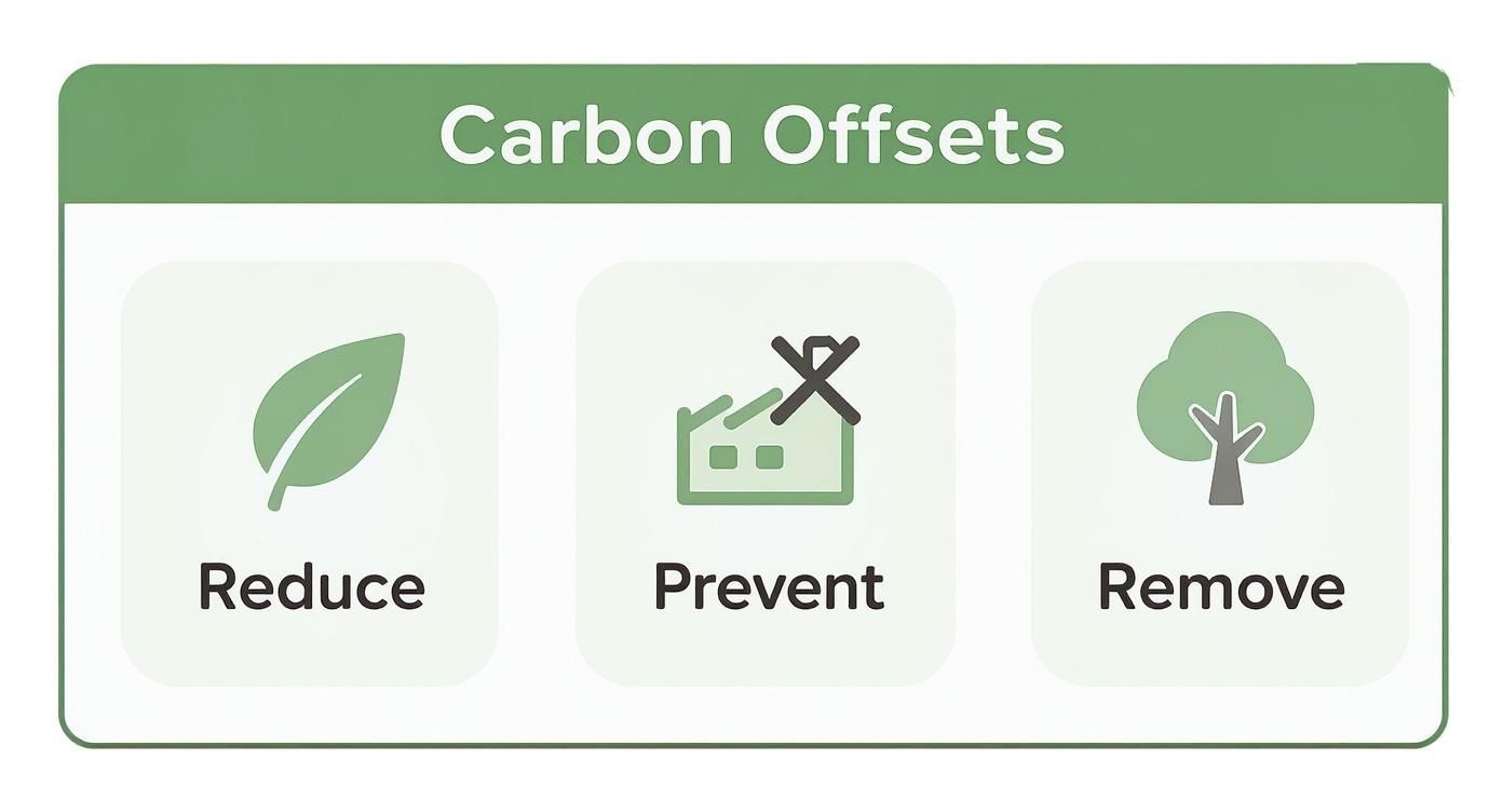 How to Offset Your Carbon Footprint A Practical Guide for Texas Families Infographic about how to offset carbon footprint