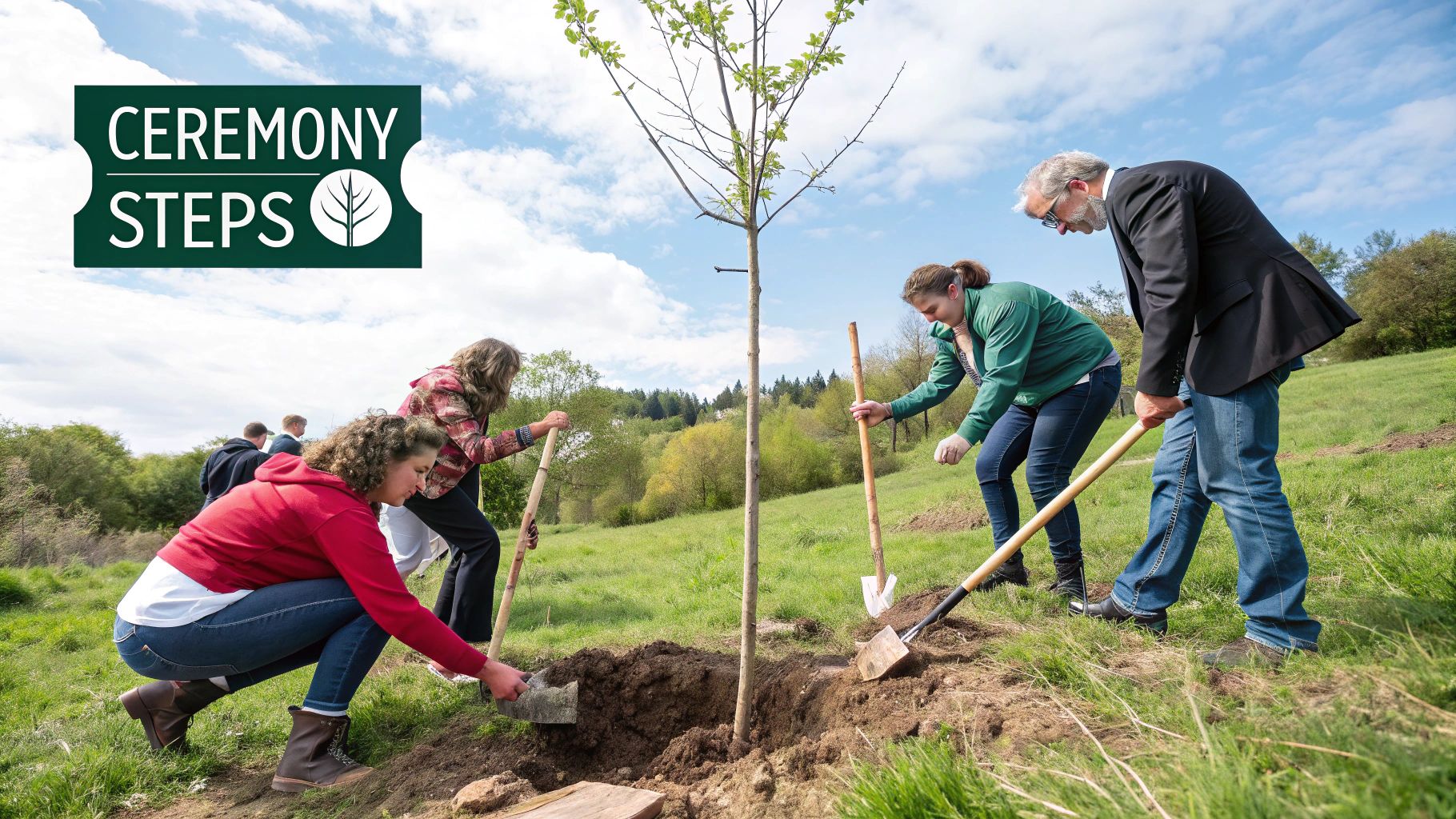 A Guide to a Tree Planting Funeral Image