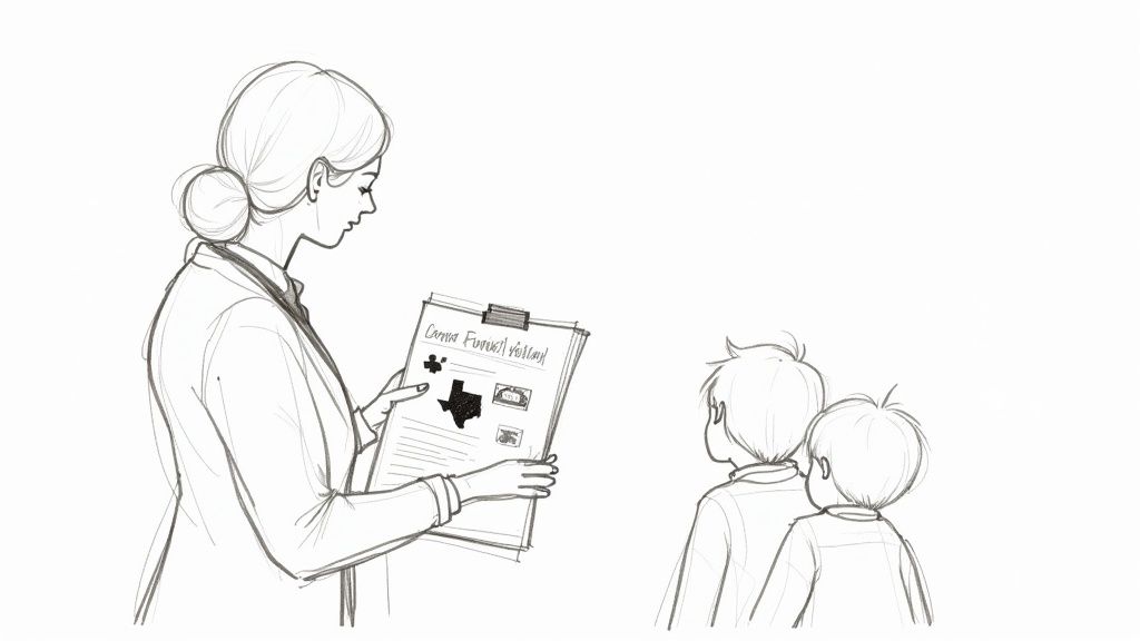 Natural Burial Options A Compassionate Guide A person signing a legal document on a wooden desk.