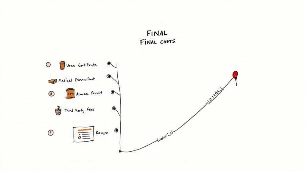 Family looking at documents together with a financial advisor.