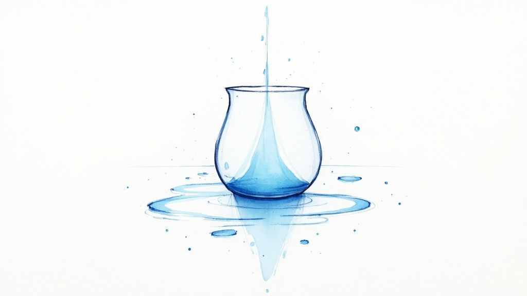 Environmental Impact of Cremation: A Funeral Director's Guide A serene image of water, symbolizing the gentle nature of water cremation.