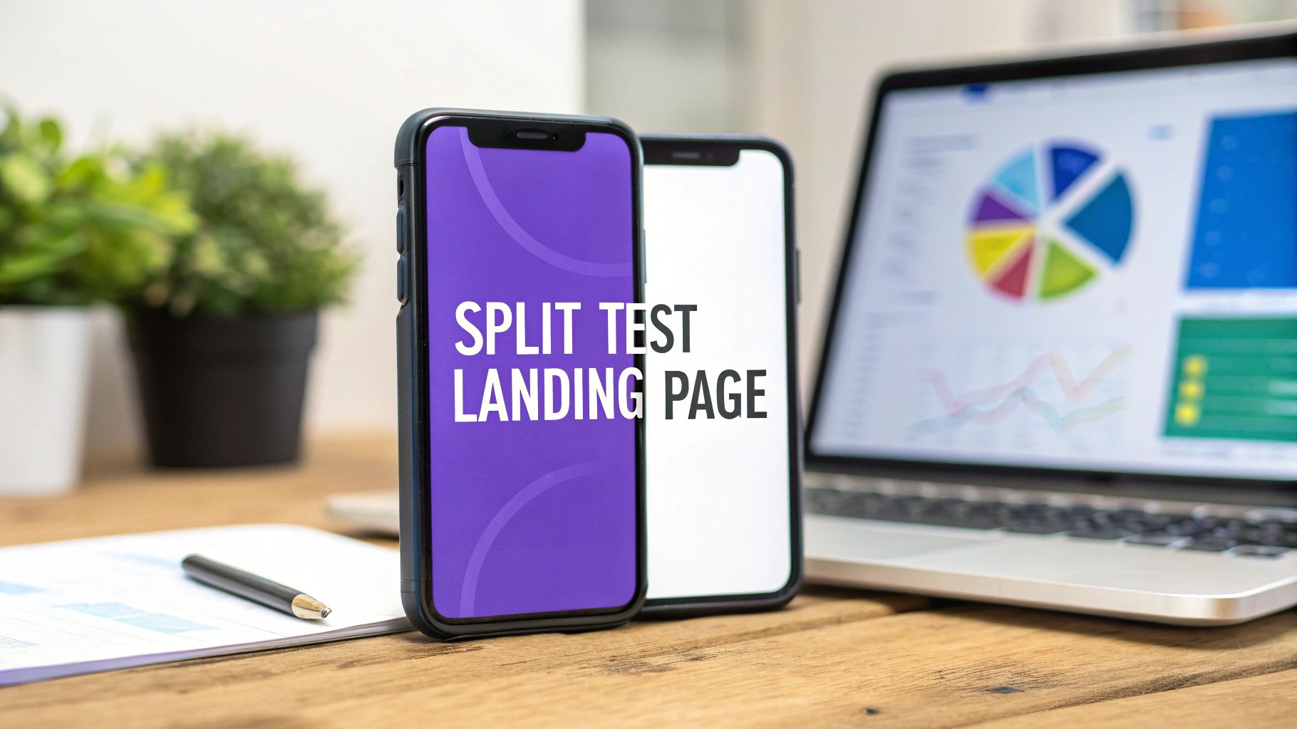 Split Test Landing Page: Boost Conversions using split test landing page tactics