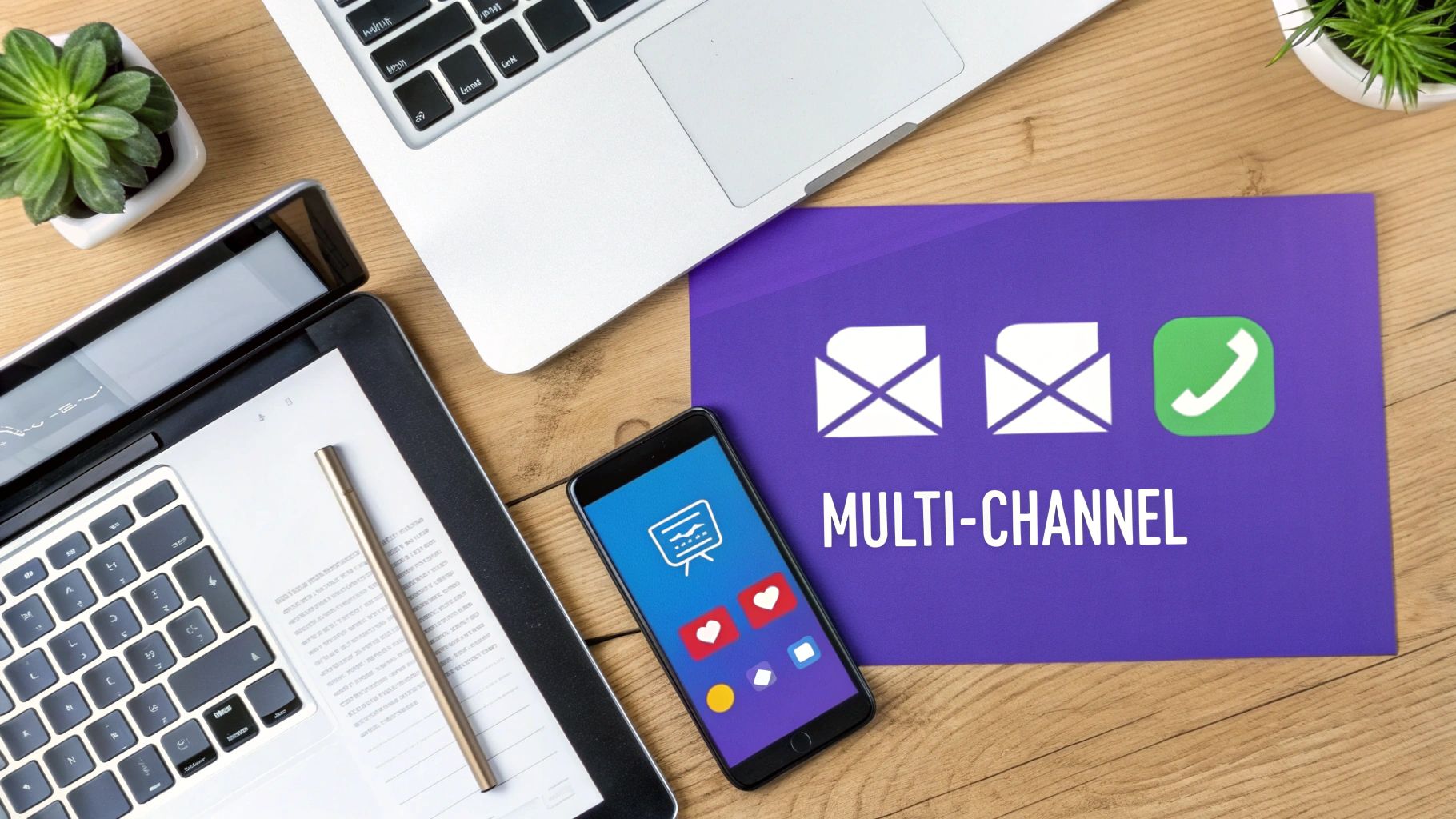 A team collaborating around a whiteboard with sticky notes, mapping out customer needs and value propositions.