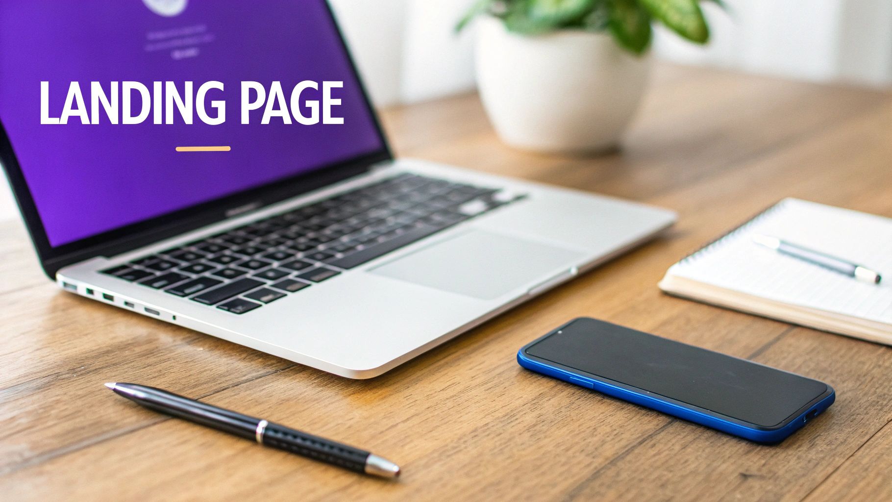 A person working on an email nurturing sequence on their laptop, with email icons floating around.