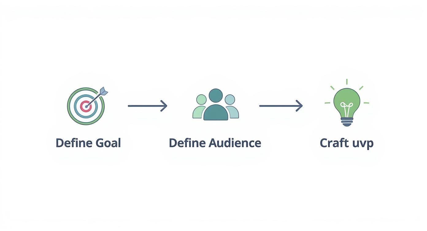 Infographic about sales funnel landing pages