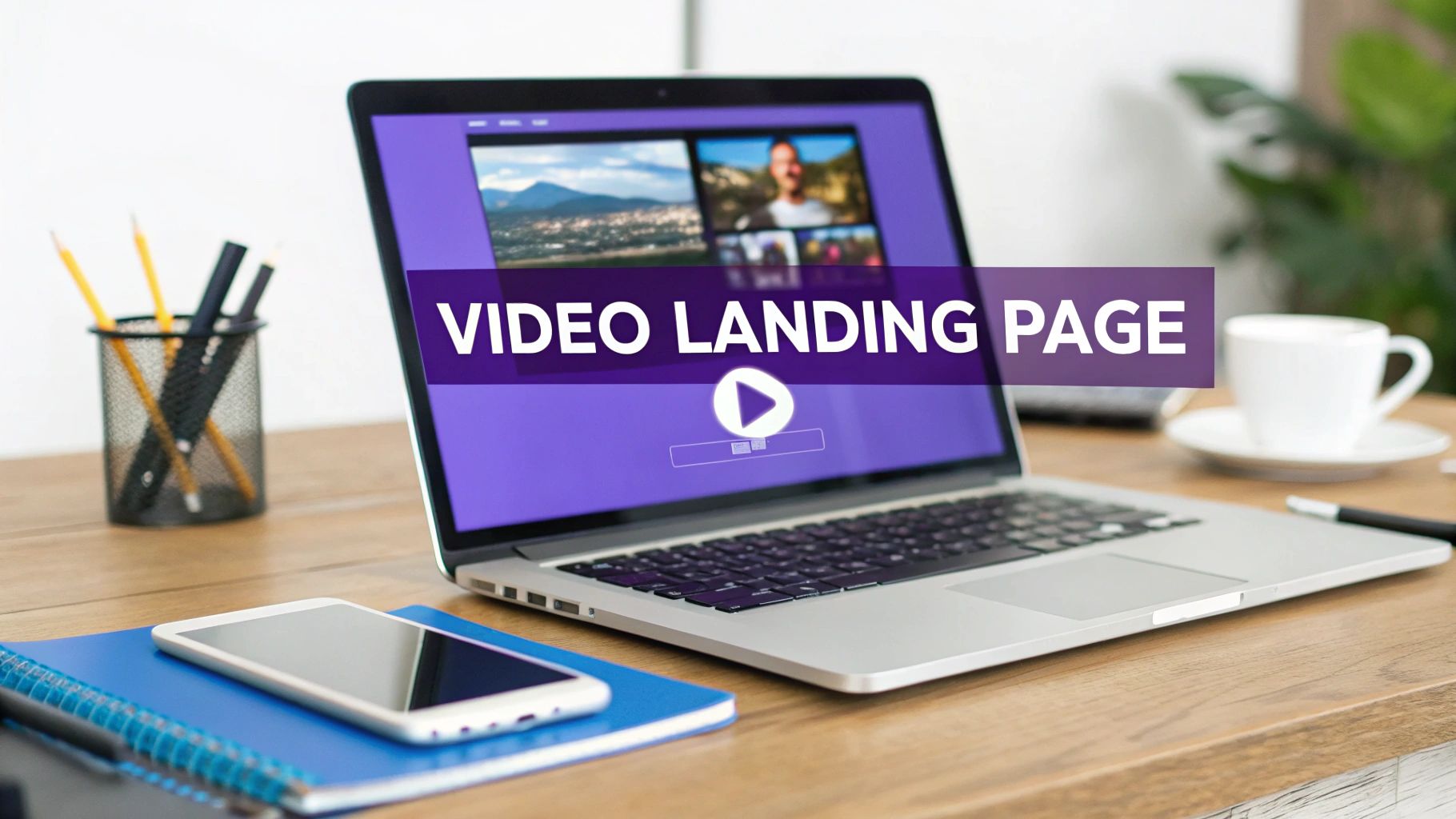 Video on landing page: Boost Engagement and Conversions
