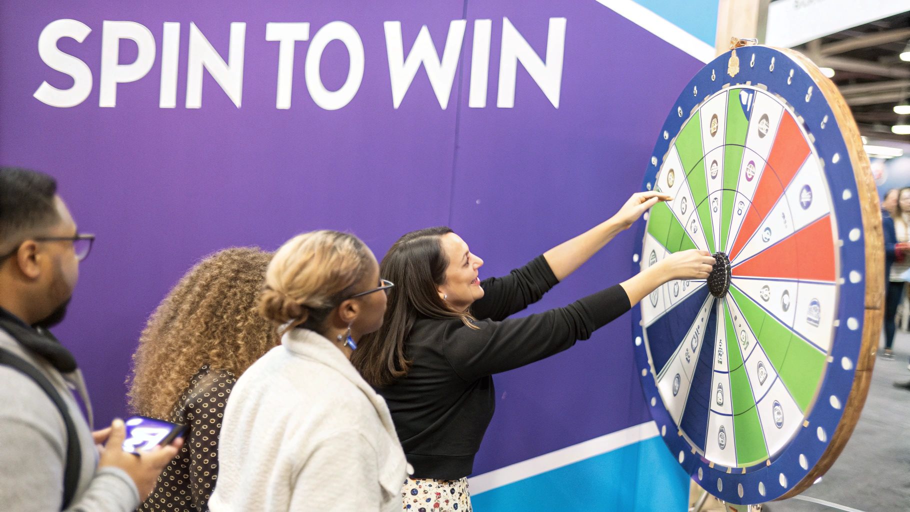 Interactive Contest and Giveaway Stations