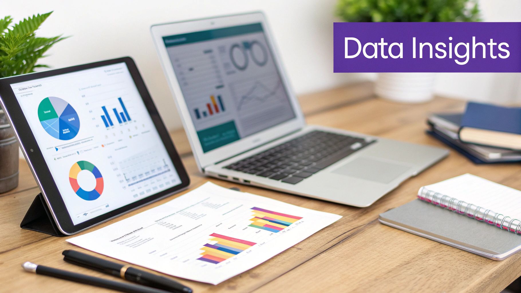 A person pointing at a screen showing charts and graphs, representing data analysis for business development.