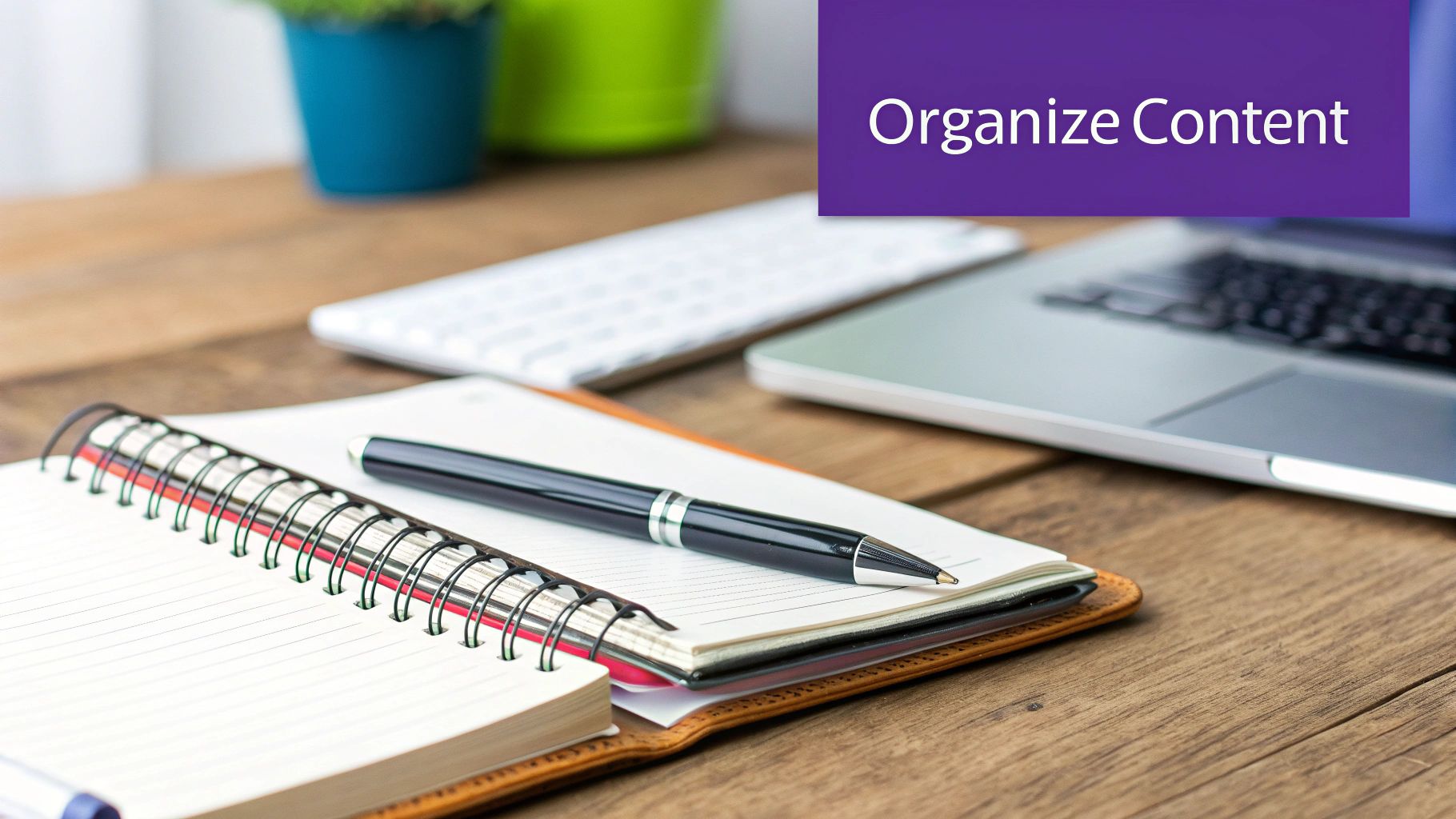 A person sketching out presentation ideas and narrative flows on sticky notes.