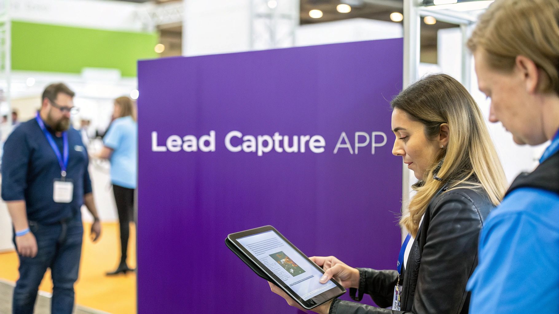 Your Guide to a Trade Show Lead Capture App