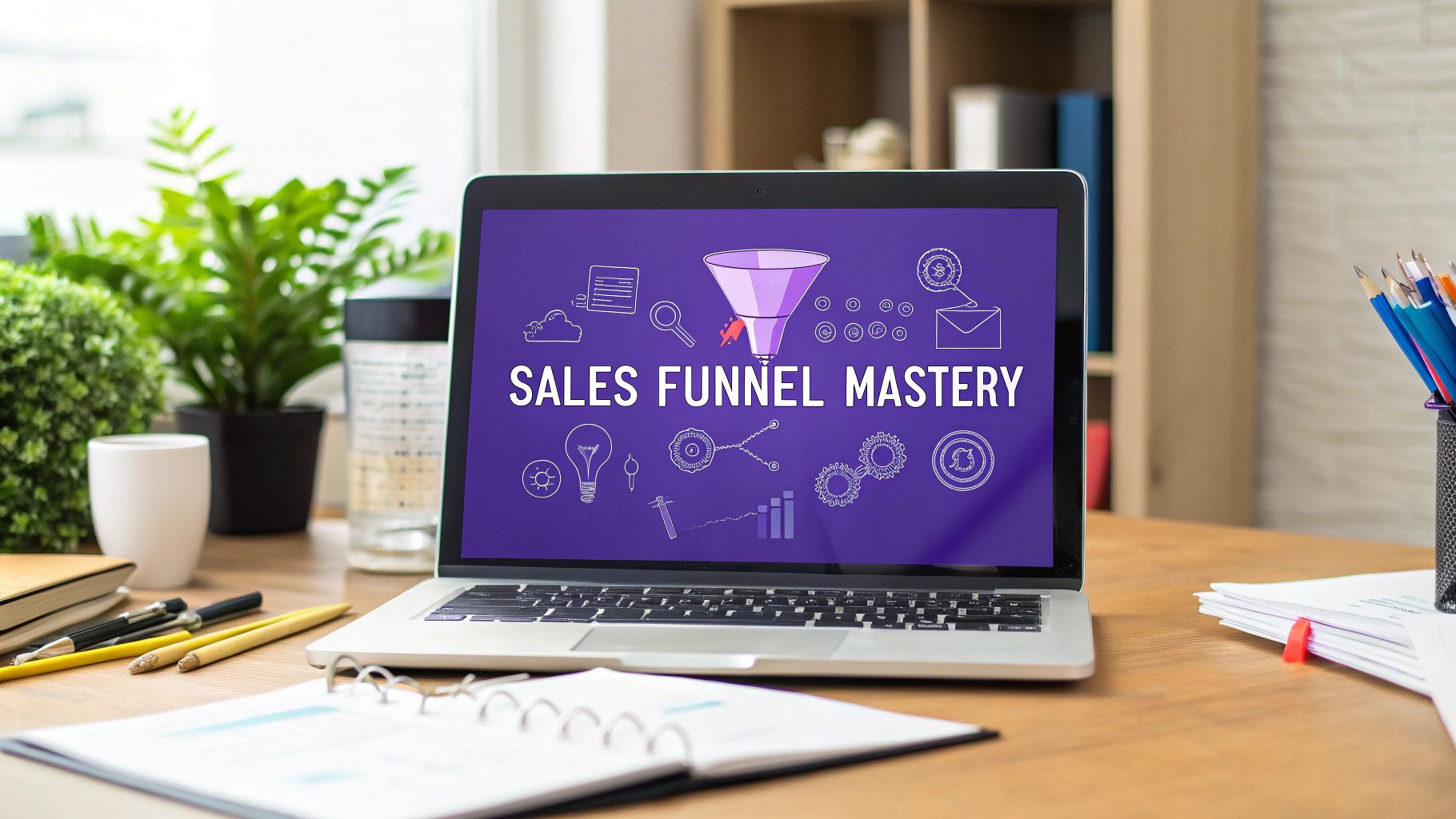 Mastering the Sales Funnel Landing Page