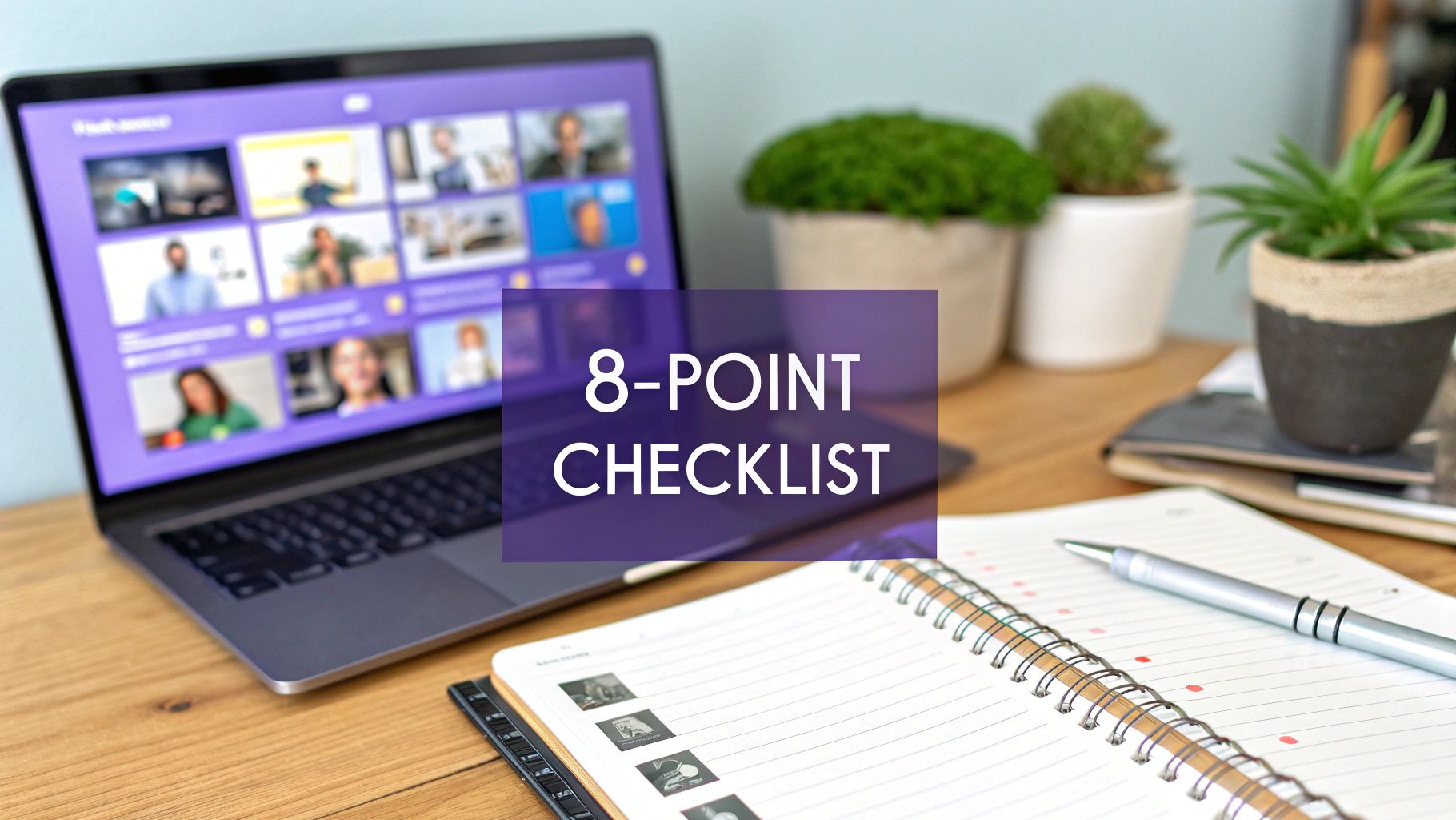 Your 8-Point Presentation Evaluation Checklist for 2025