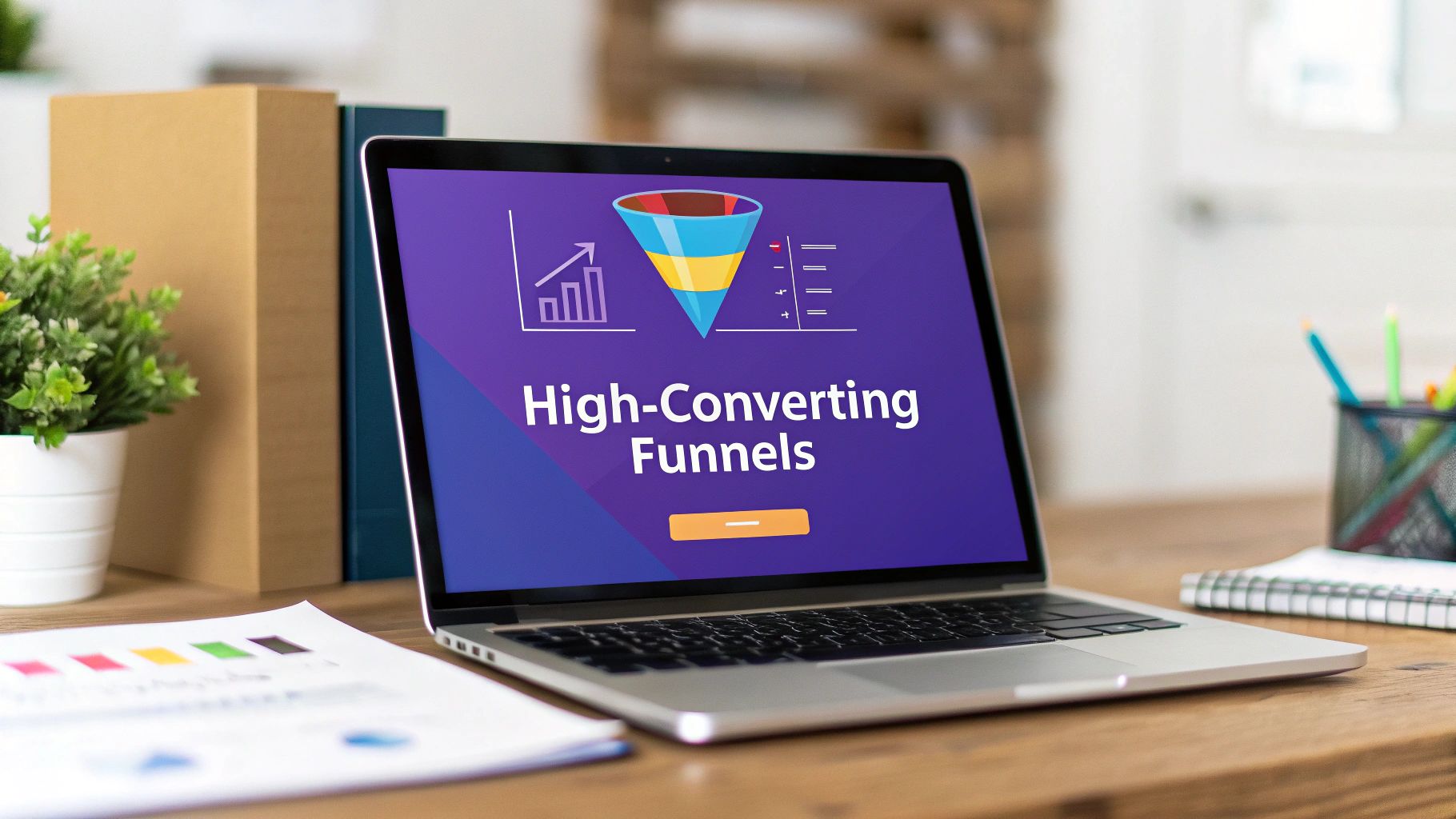 High-Converting Sales Funnel Landing Pages