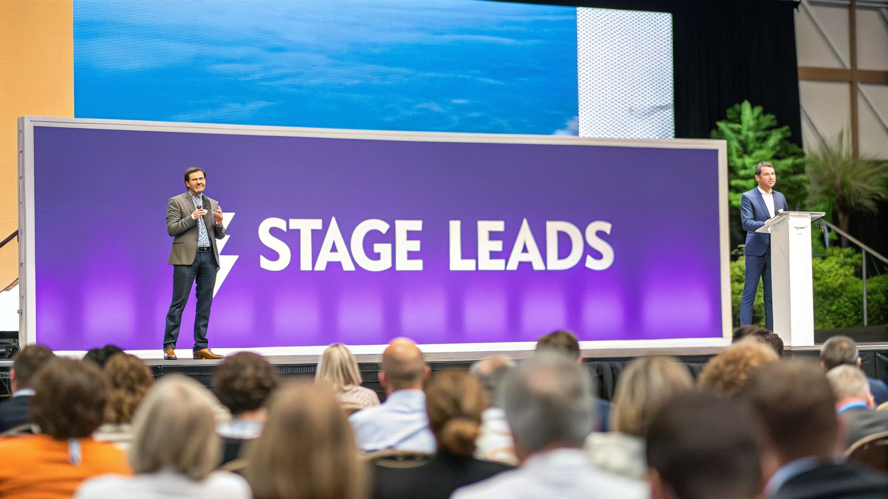 How to Generate B2B Leads from the Stage