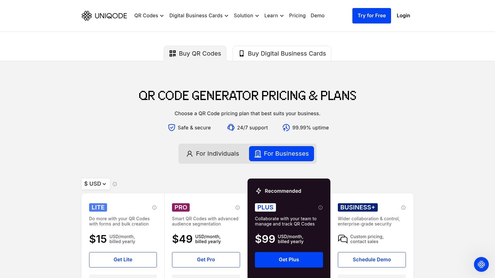 Uniqode (formerly Beaconstac)