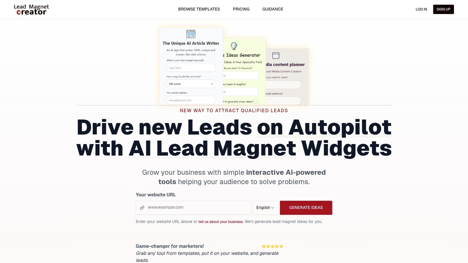 Lead Magnet Creator