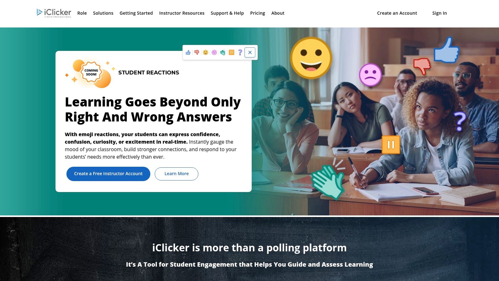 iClicker (hardware + app)