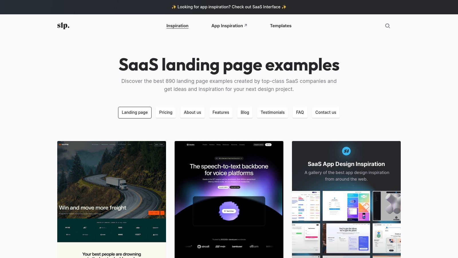 SaaS Landing Page