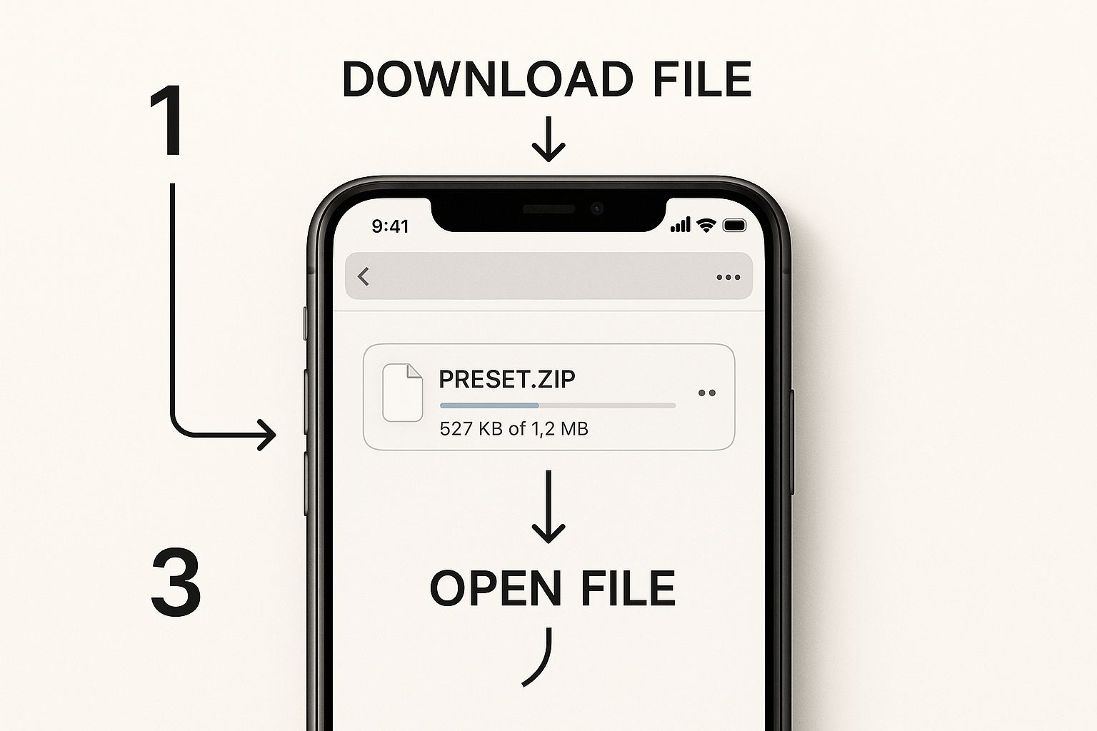 How to Import Presets in Lightroom Mobile 1 Infographic about how to import presets in lightroom mobile