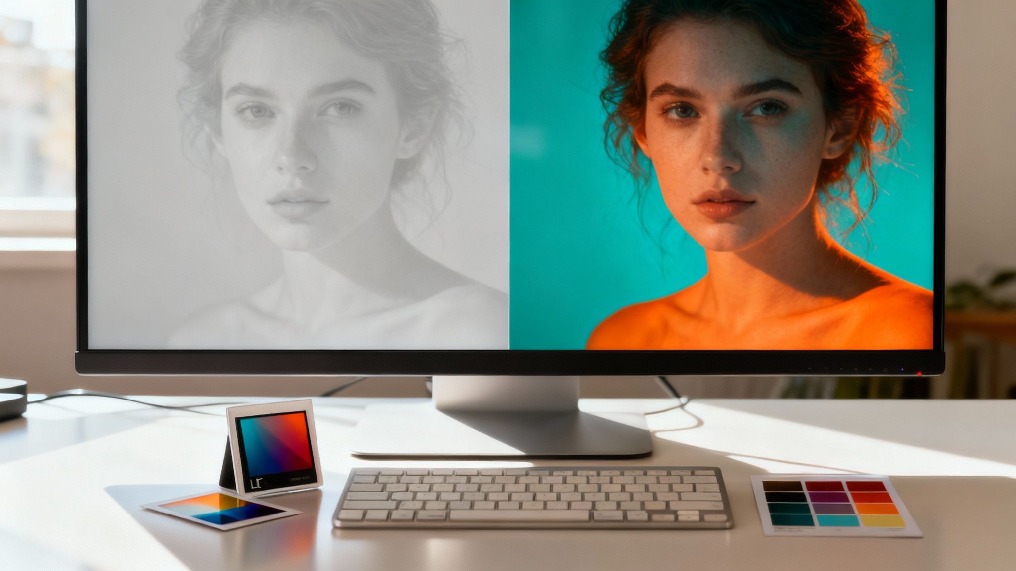 Best Video Editing Software for Beginners 3 A visual representation of different LUTs applied to a single video frame, showing dramatic changes in color and mood.