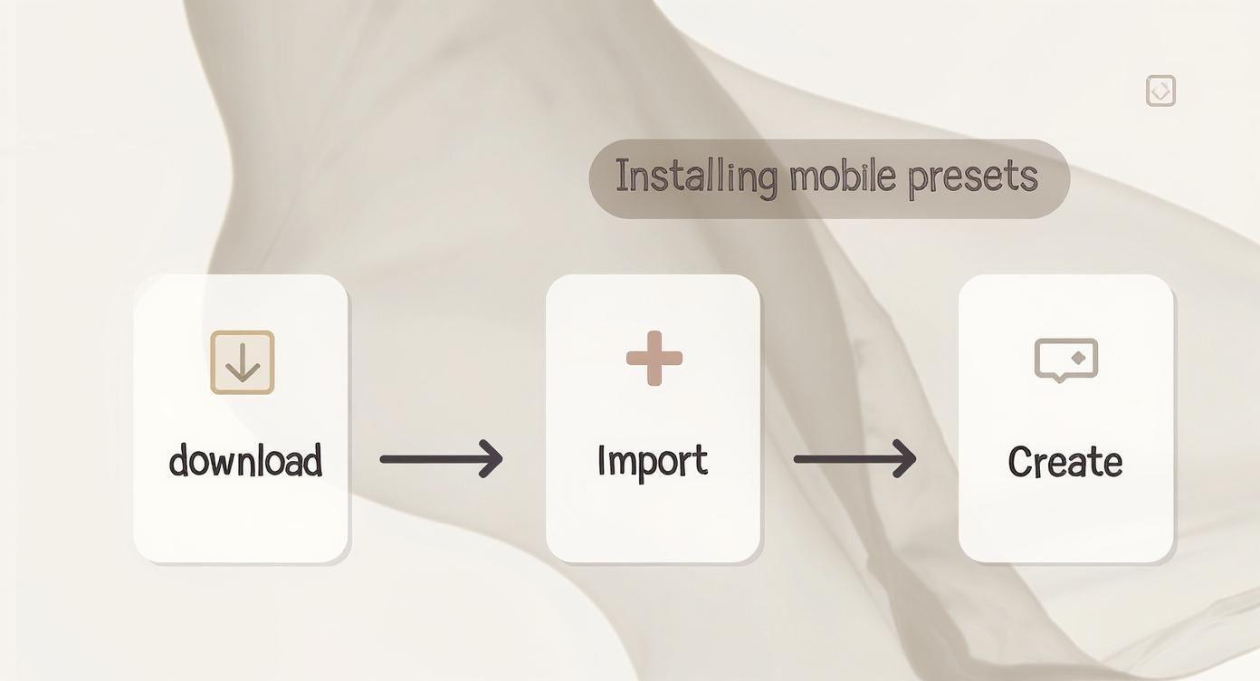 How to Install Presets in Lightroom Mobile a Guide 1 Infographic about how to install presets in lightroom mobile