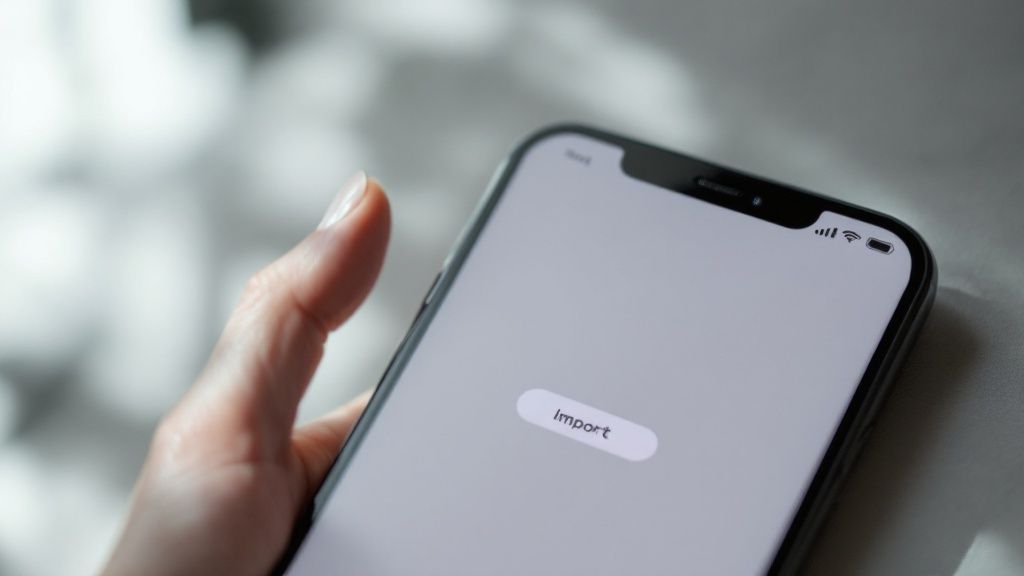 How to Import Presets in Lightroom Mobile 2 Two phones showing different Lightroom Mobile interfaces with presets applied