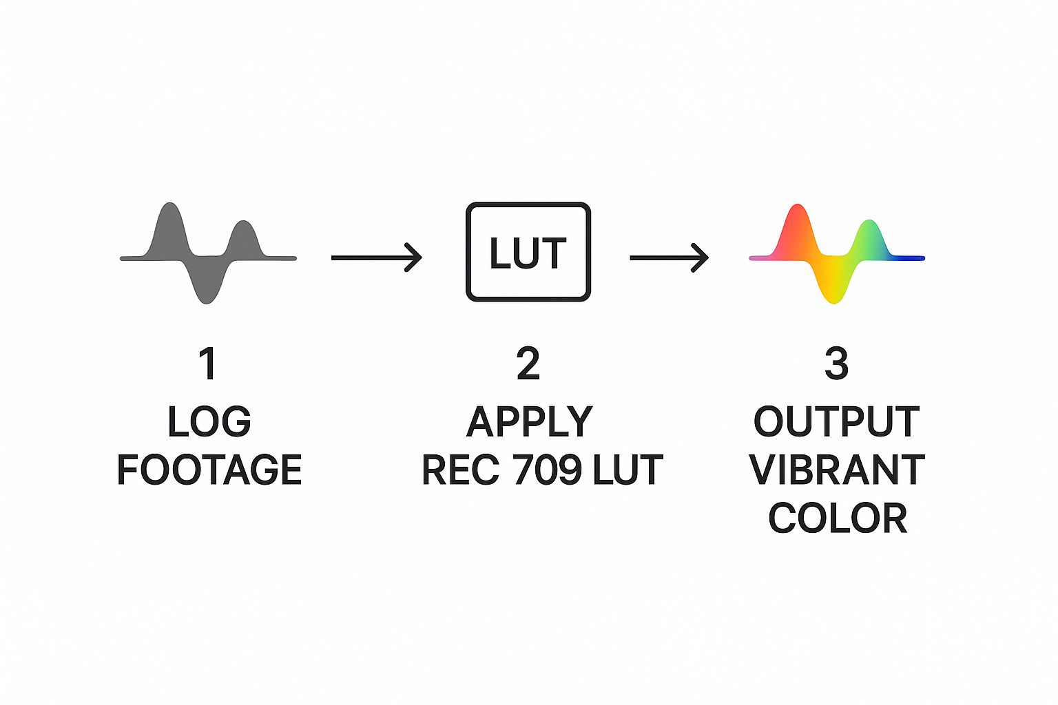 A Video Editor's Guide to Rec 709 LUTs 2 Infographic about rec 709 luts