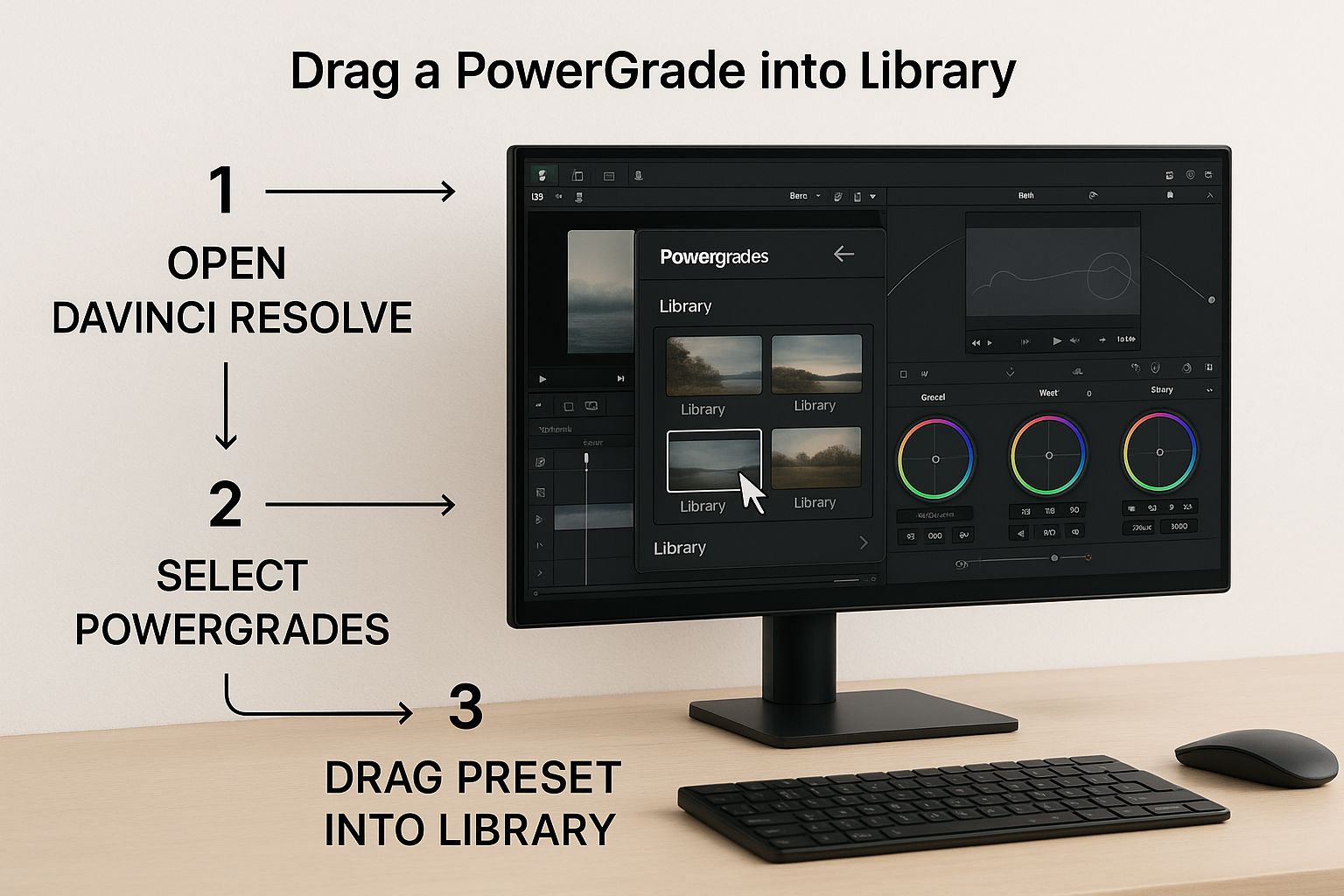 DaVinci Resolve PowerGrades: Enhance Your Color Grading Skills 1 Infographic about DaVinci Resolve PowerGrades