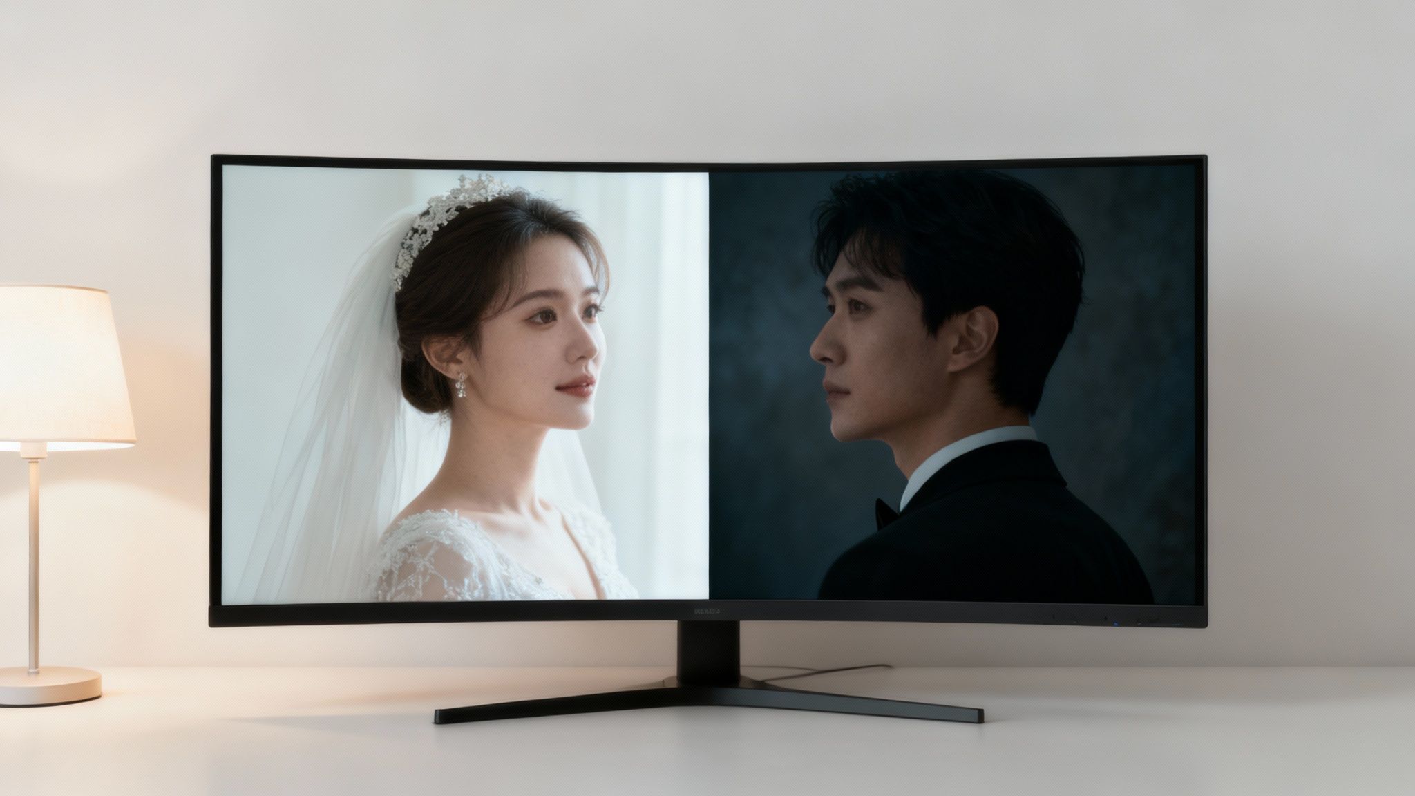 How to Edit Wedding Photos Like a Pro 3 A Lightroom interface showing color grading tools being used on a wedding photo.