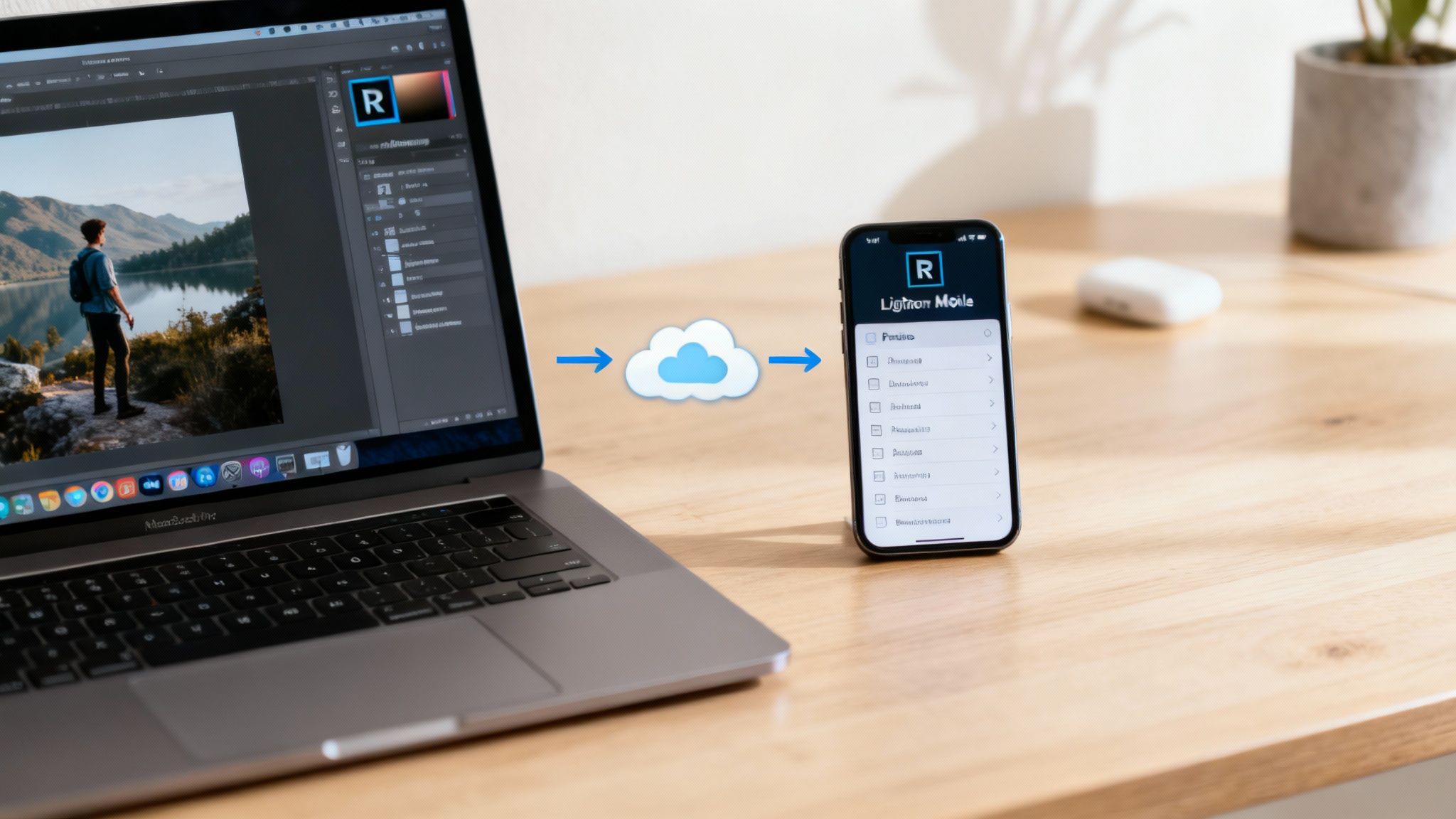 how to add presets in lightroom mobile: Quick pro edits 3 A person's hands organizing photos on a tablet screen, symbolizing a clean digital library.