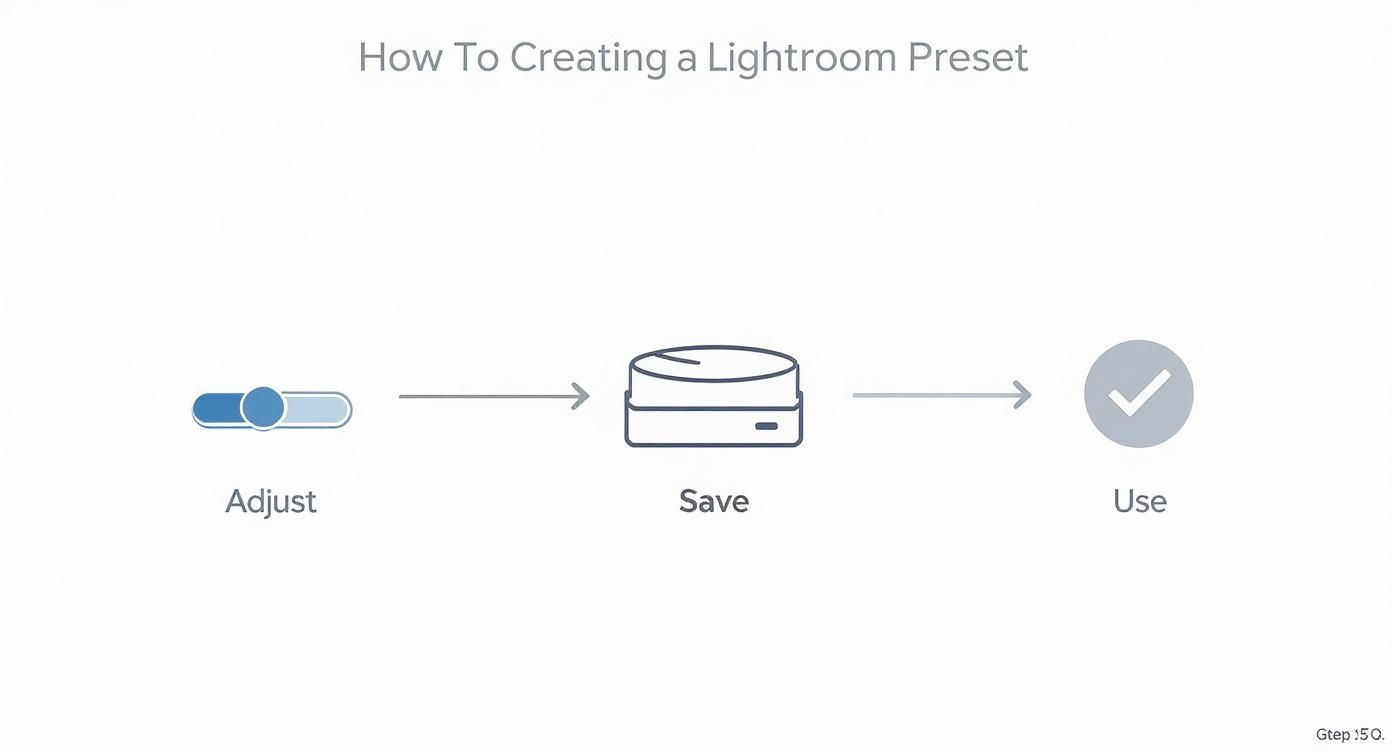 How to Make a Lightroom Preset for Your Unique Style 1 Infographic about how to make a lightroom preset