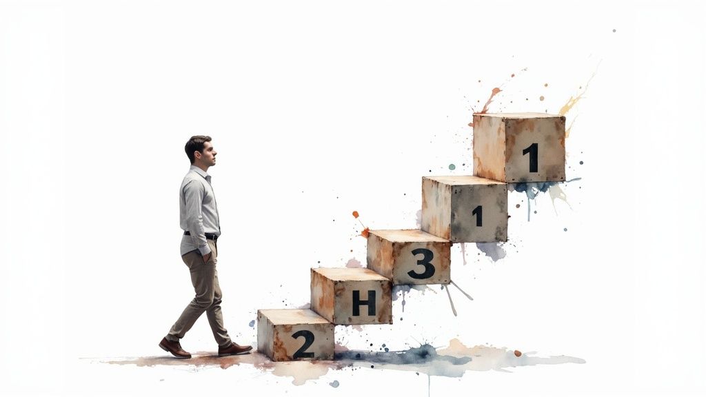 Header Structure and H-Tag Optimization