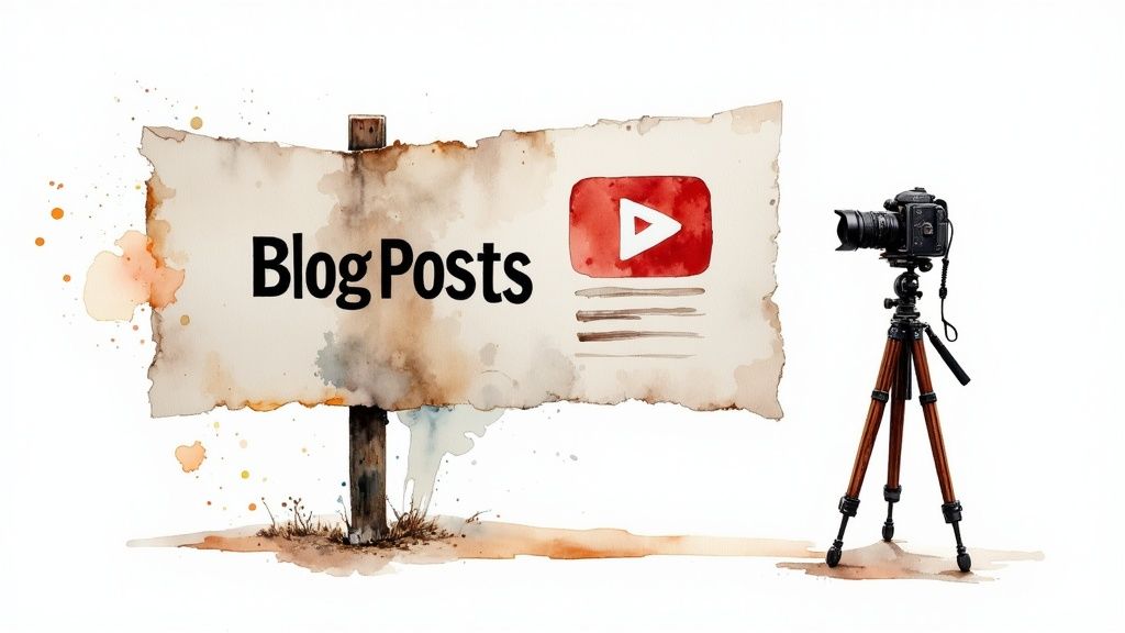 Blog to Video/YouTube Transformation