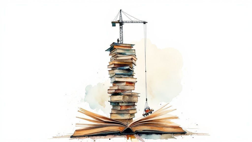 Skyscraper Technique