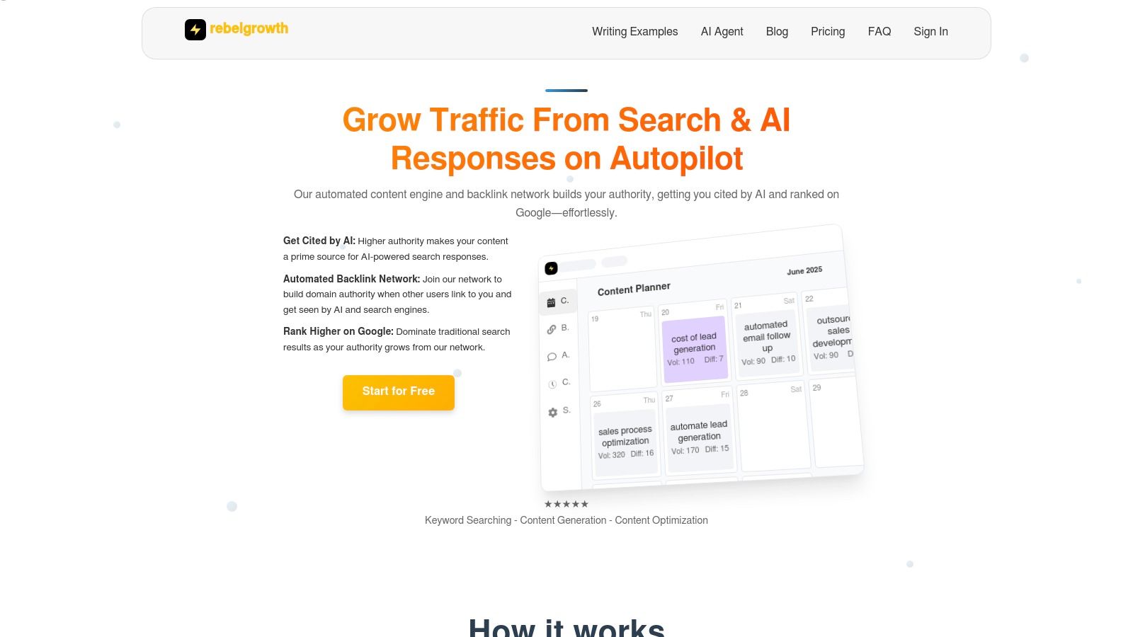 rebelgrowth Homepage