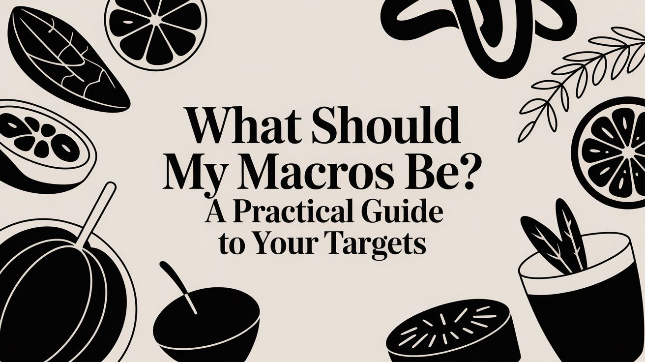 What Should My Macros Be? A Practical Guide to Your Targets