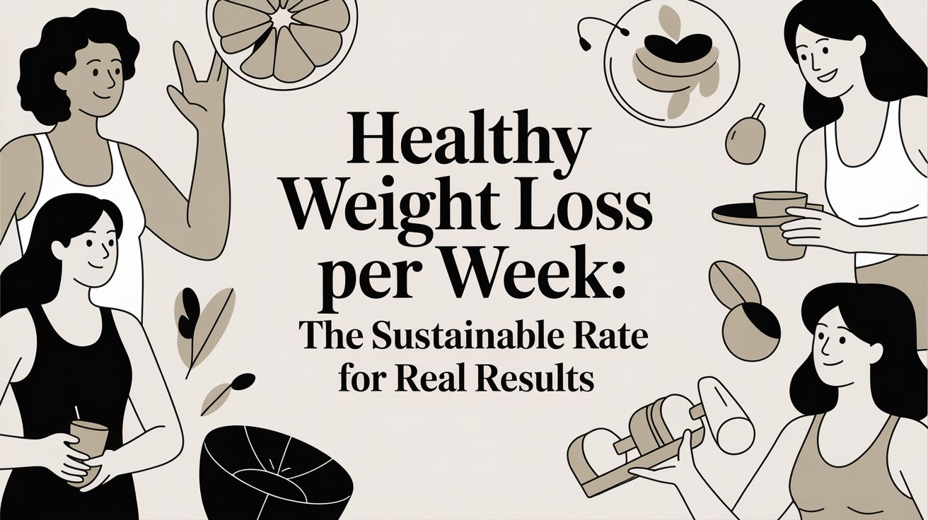 Healthy Weight Loss Per Week: The Sustainable Rate for Real Results