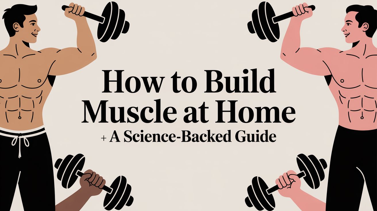 How to Build Muscle at Home A Science-Backed Guide