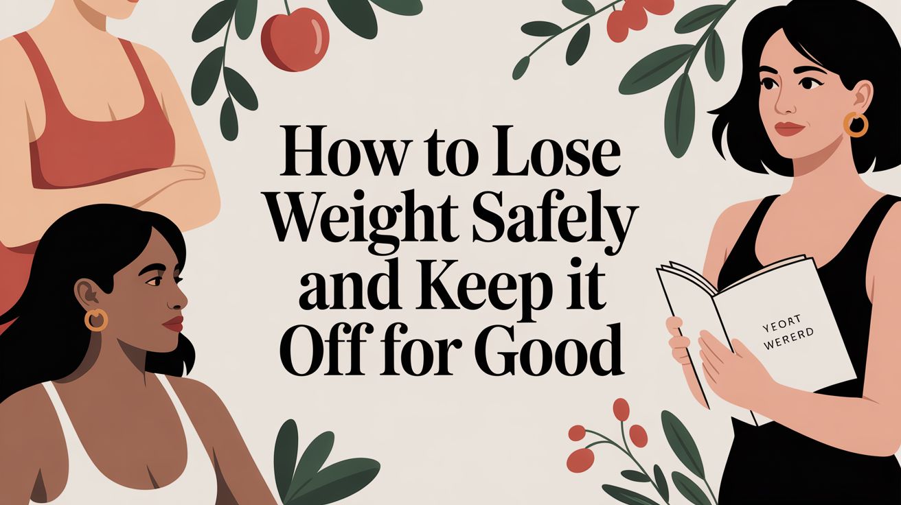 How to Lose Weight Safely and Keep It Off for Good