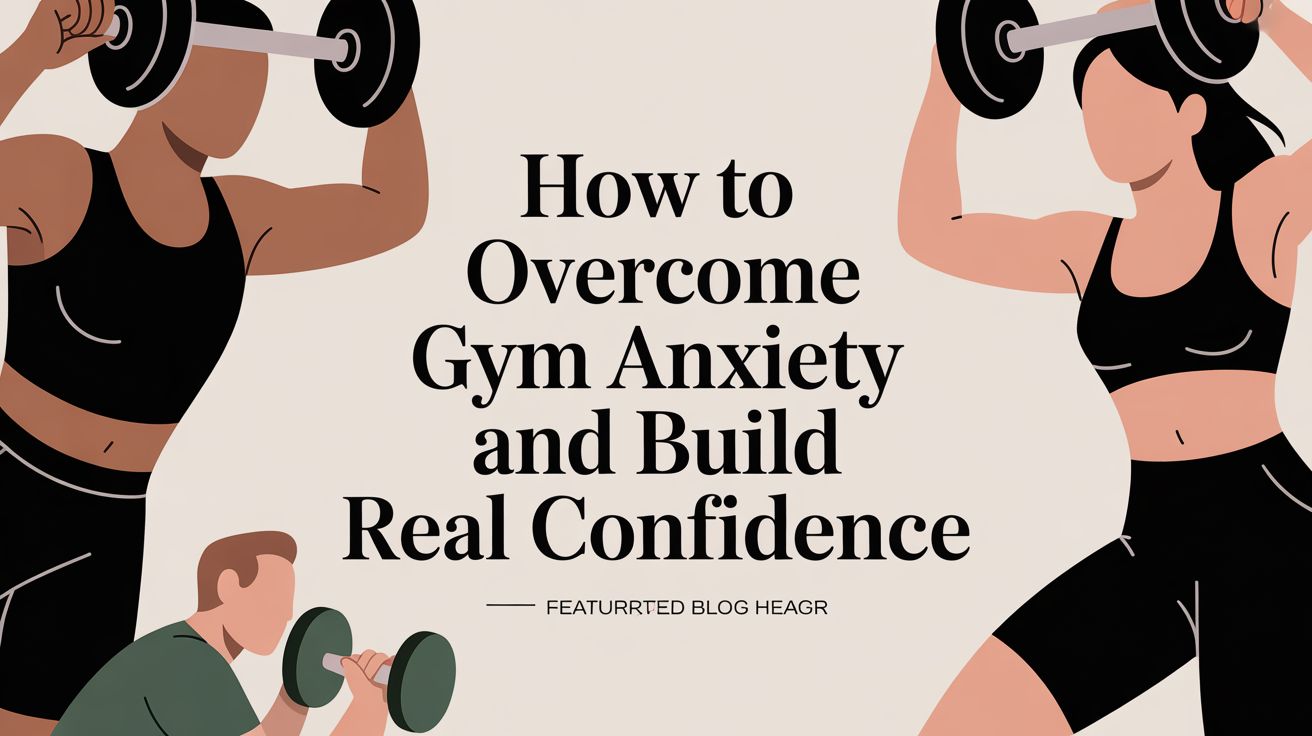 How to Overcome Gym Anxiety and Build Real Confidence