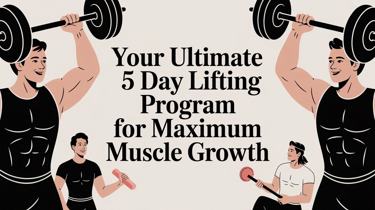 Your Ultimate 5 Day Lifting Program for Maximum Muscle Growth