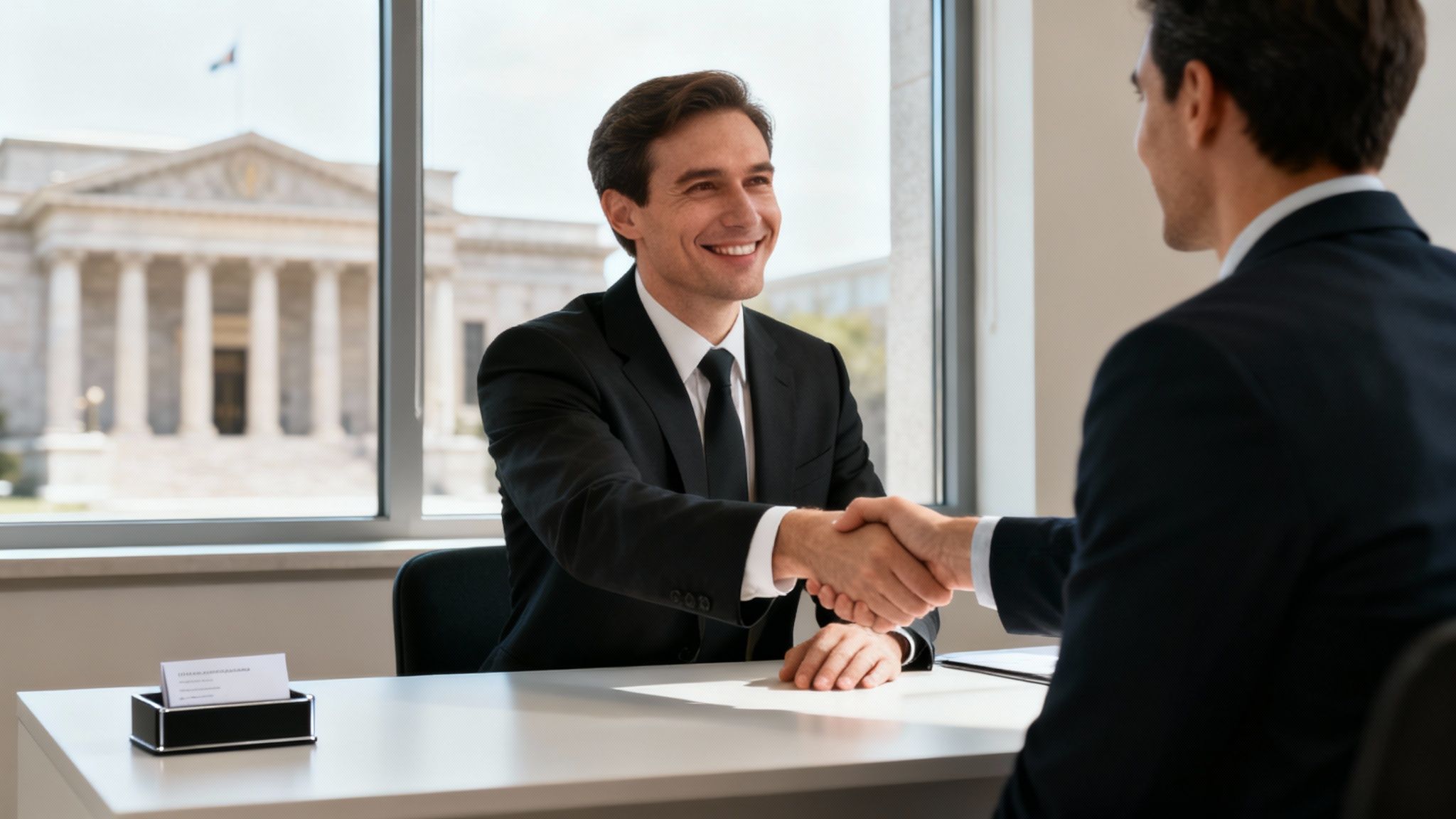 Discuție între client și avocat despre documentele de succesiune