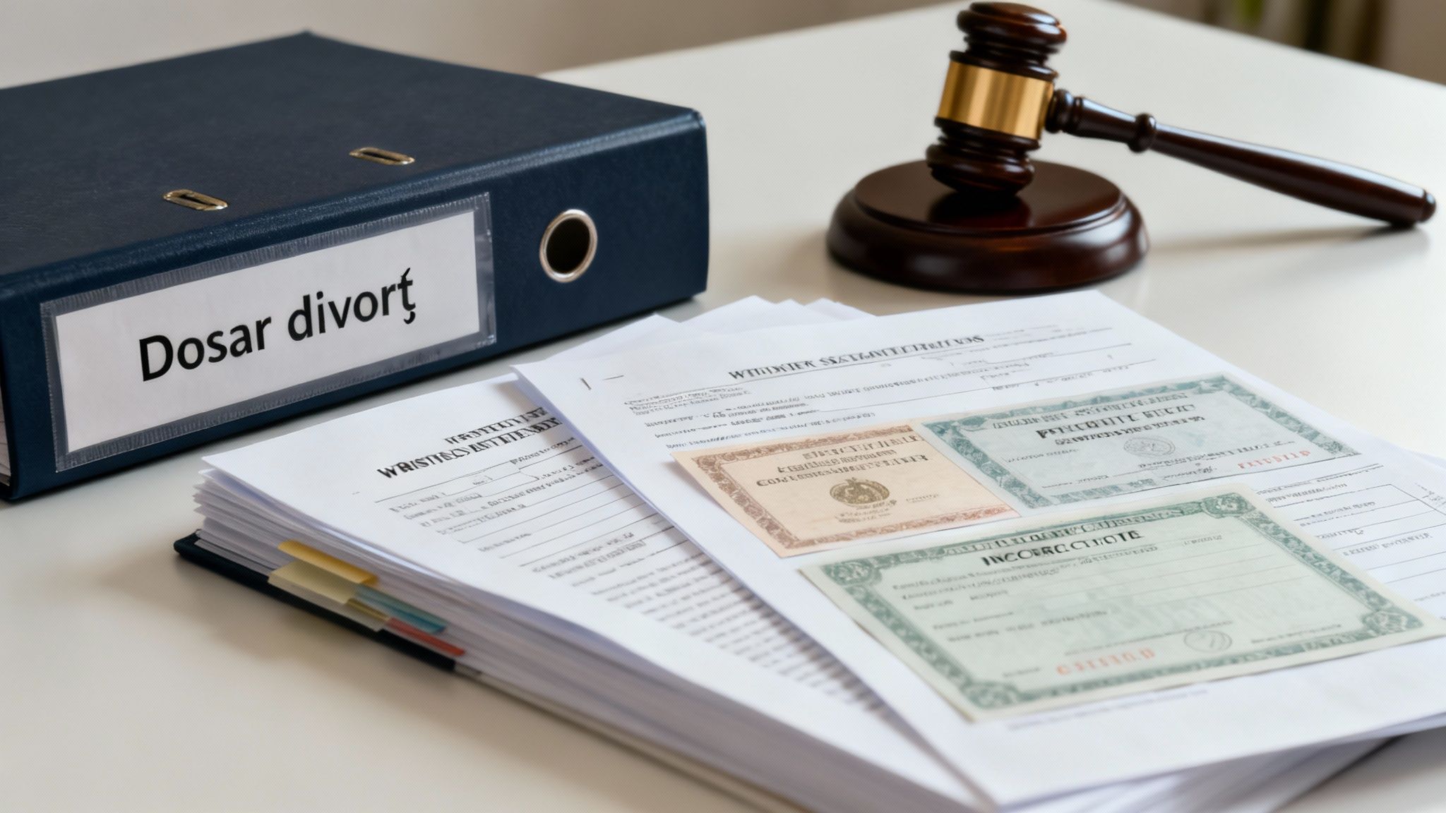 Documente juridice suplimentare analizate cu o lupă.