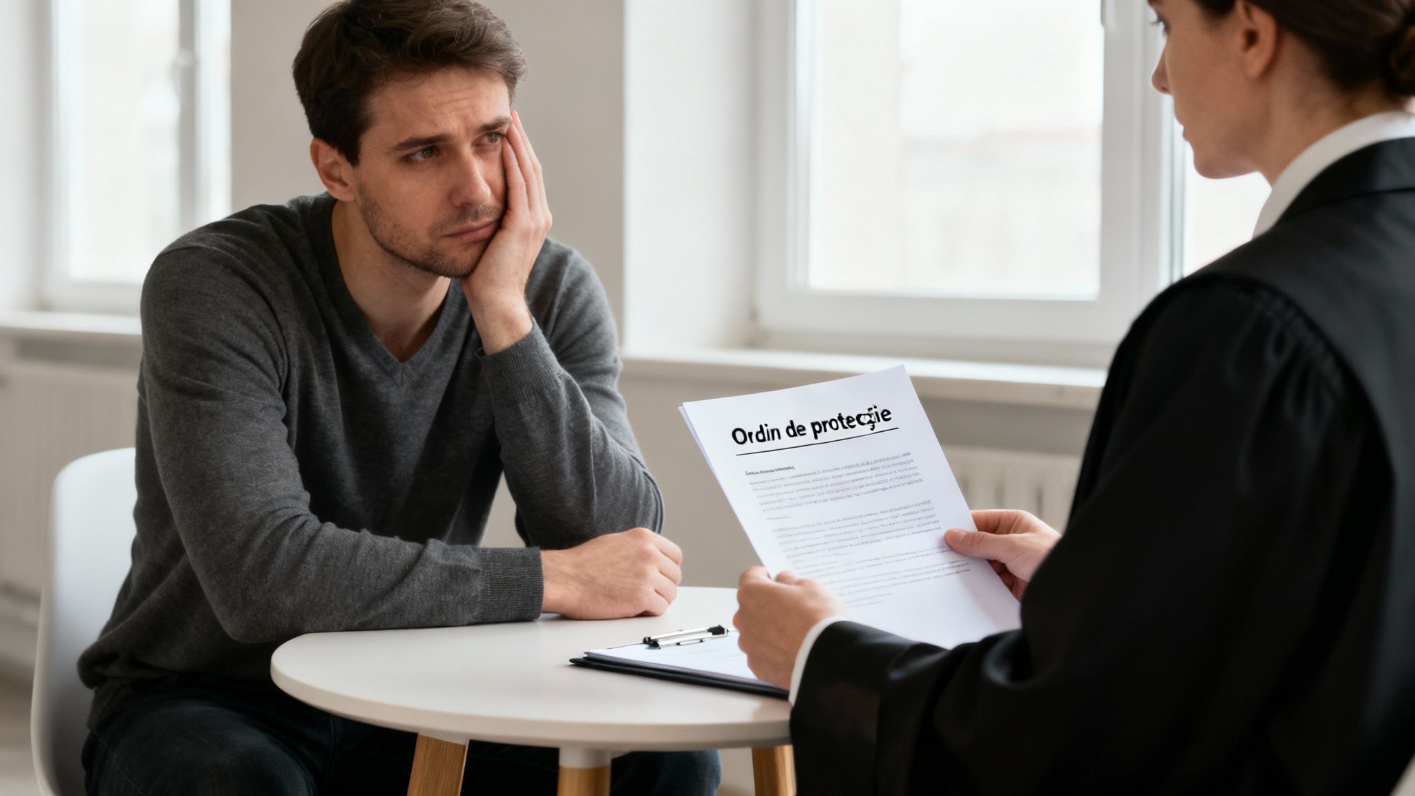 O mamă își protejează copilul, simbolizând siguranța în familie