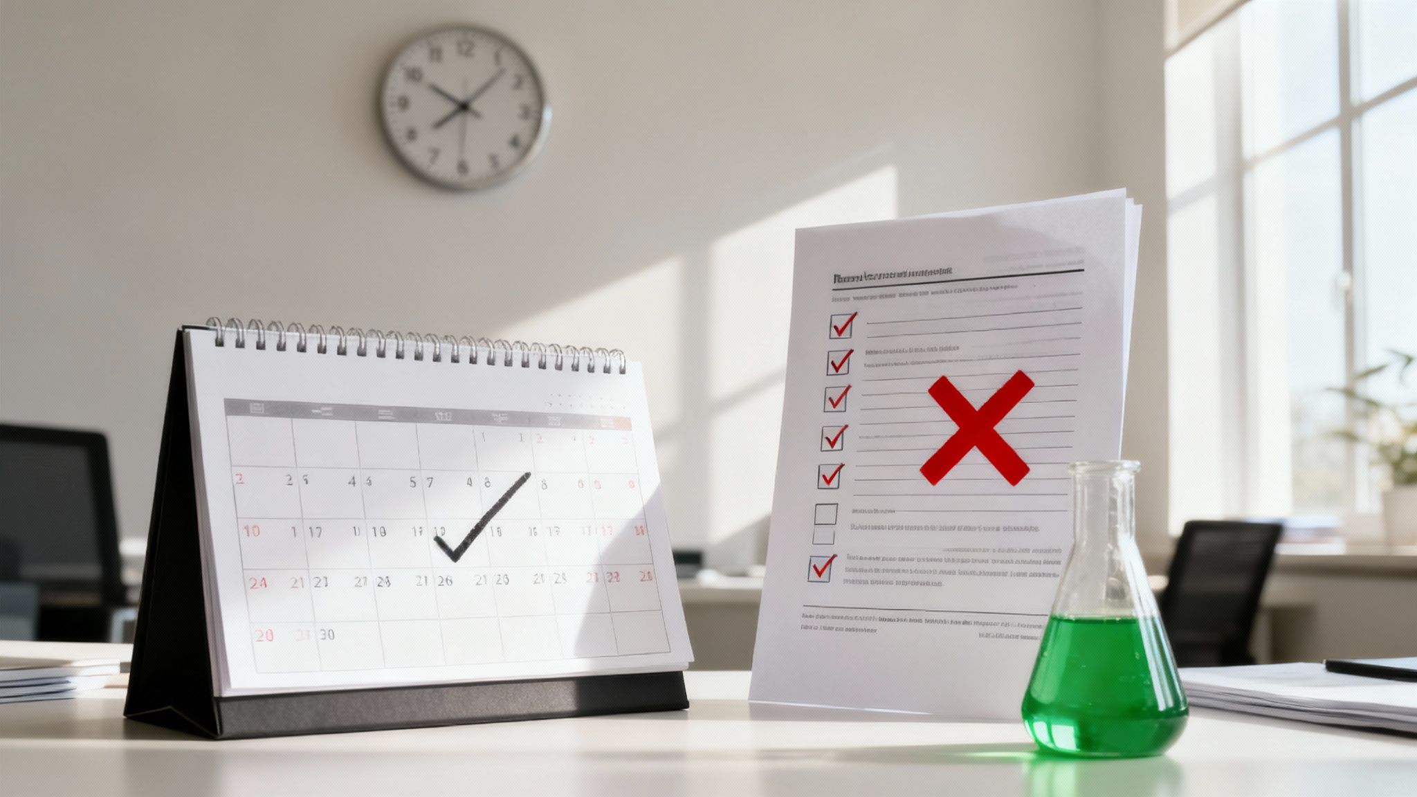 O persoană verifică documente juridice la un birou, cu o expresie concentrată, sugerând atenție la detalii pentru a evita erorile.