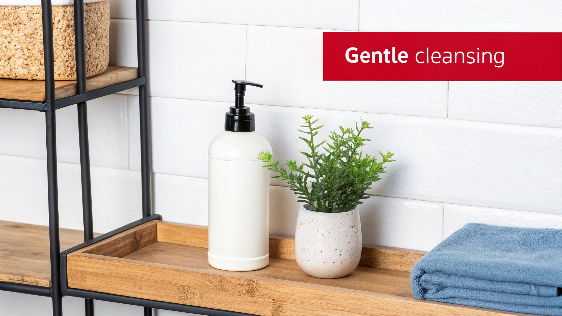 Gentle Cleansing for a Soothed, Balanced Scalp