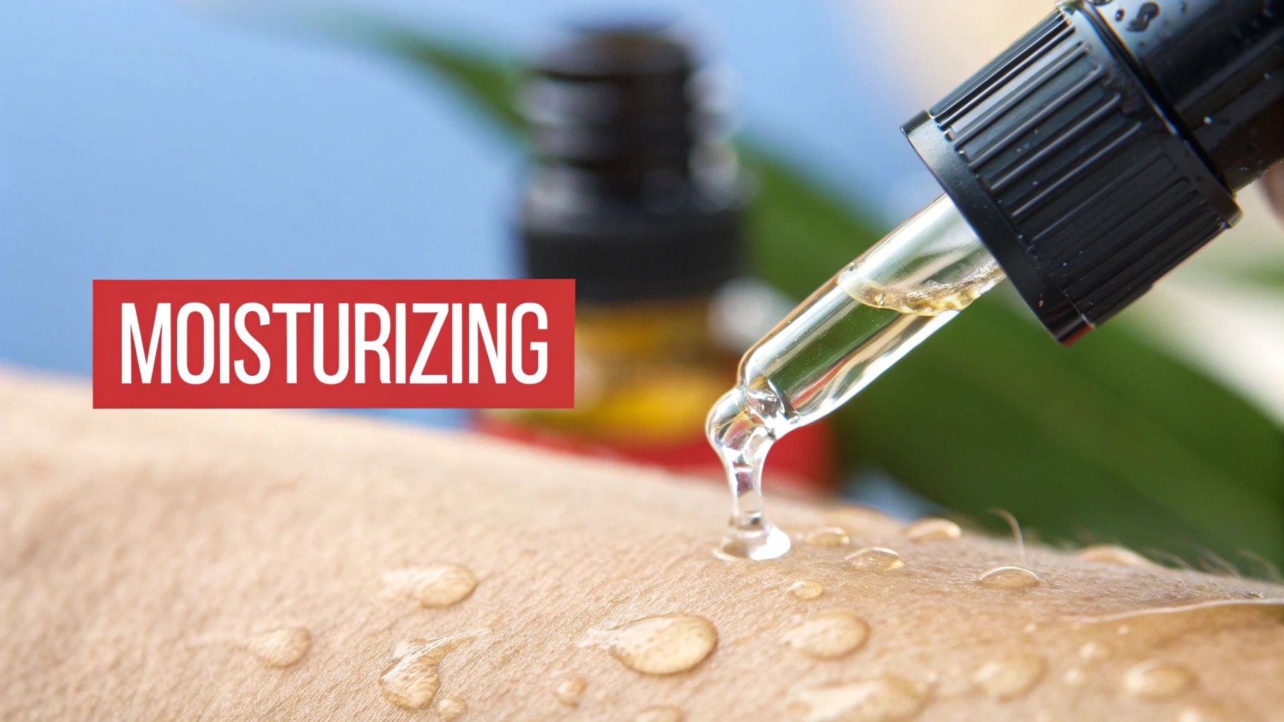 Assortment of vegan and cruelty-free skincare products on a clean, modern surface.